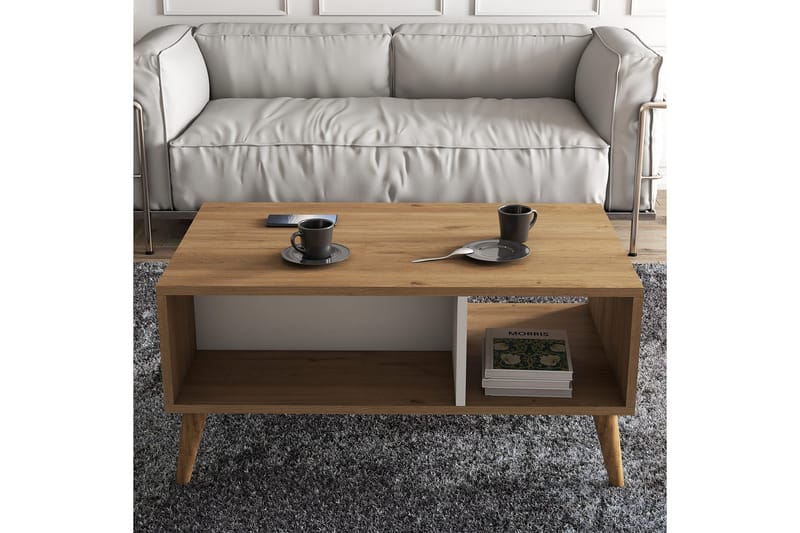 Givrezac Sofabord 90x54x90 cm - Eg - Møbler - Borde - Sofabord