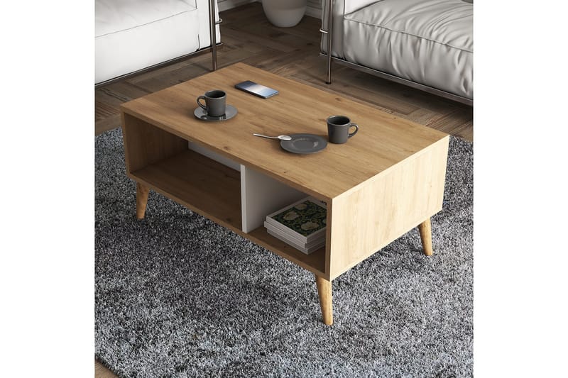 Givrezac Sofabord 90x54x90 cm - Eg - Møbler - Borde - Sofabord