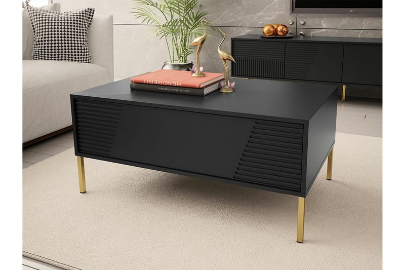 Glenndale Sofabord 60 cm - Sort - Møbler - Borde - Sofabord