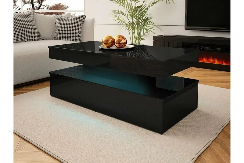 Glenndale Soffbord 55 cm Concept 55 Black - Møbler - Borde - Sofabord