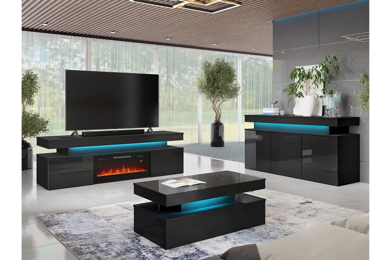 Glenndale Soffbord 55 cm Concept 55 Black - Møbler - Borde - Sofabord