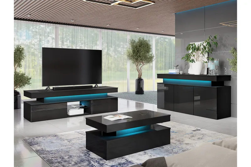 Glenndale Soffbord 55 cm Concept 55 Black - Møbler - Borde - Sofabord