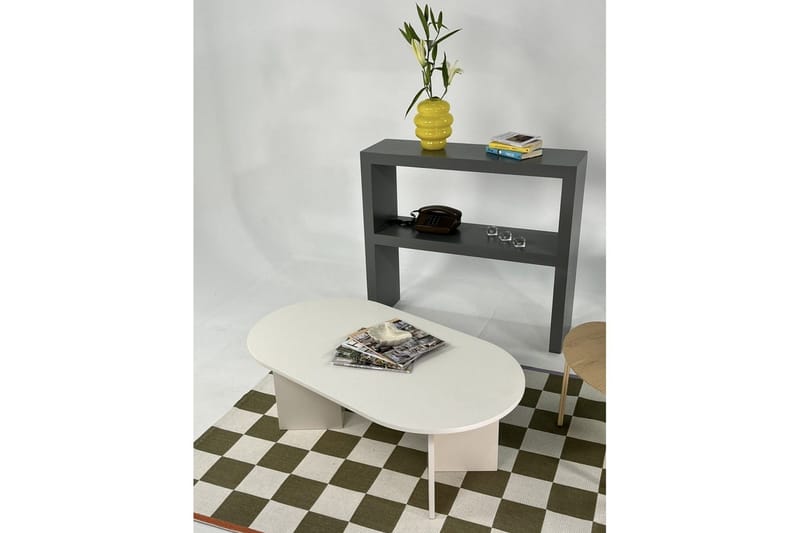 Sofabord Glenure Creme - Creme - Møbler - Borde - Sofabord