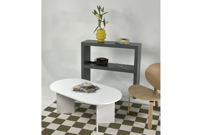 Sofabord Glenure Hvid - Hvid - Møbler - Borde - Sofabord