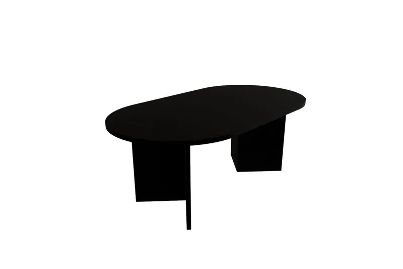 Sofabord Glenure Sort, Sort