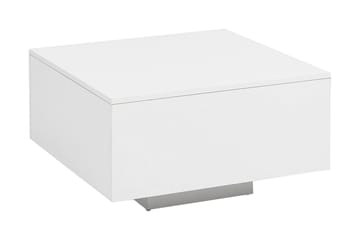 Golnick Sofabord 60 cm med Opbevaring - Hvid - Møbler - Borde - Sofabord