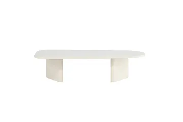 Sofabord Grønvik - Beige, 135 x 65 - Møbler - Borde - Sofabord