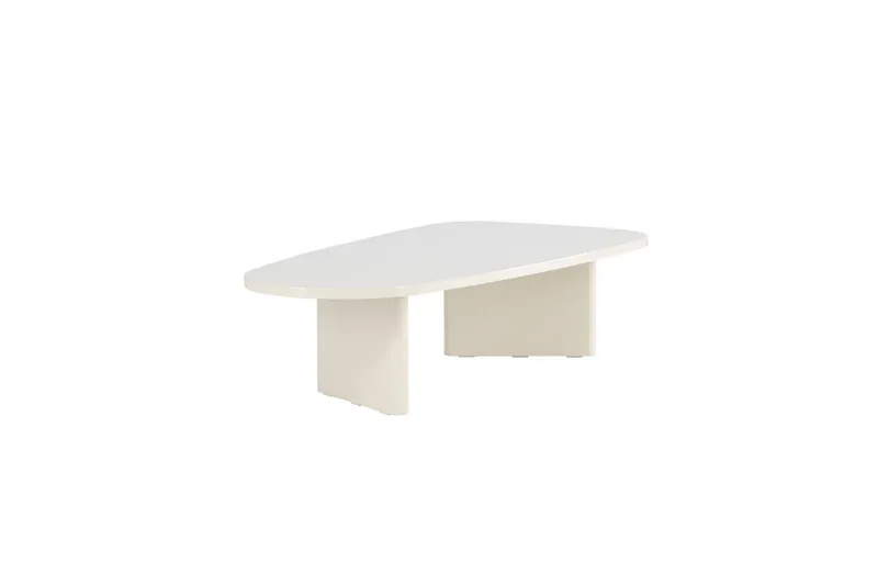 Sofabord Grønvik - Beige, 135 x 65 - Møbler - Borde - Sofabord