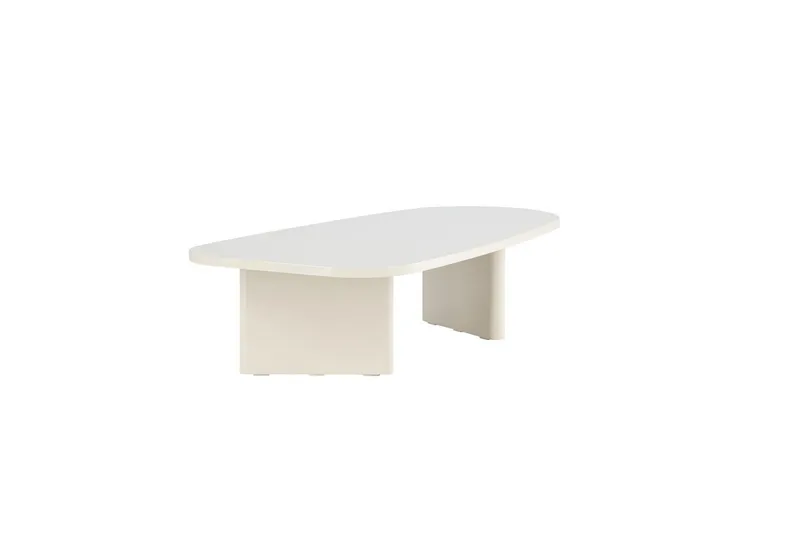 Sofabord Grønvik - Beige, 135 x 65 - Møbler - Borde - Sofabord