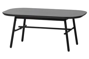 Gustavsvik Sofabord 100 cm - Sort - Møbler - Borde - Sofabord