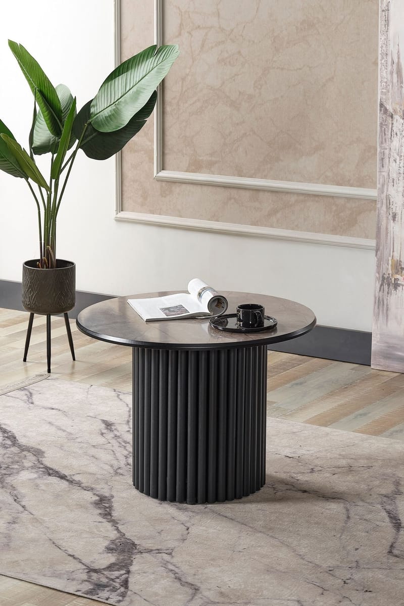 Sofabord Hanah Home Boston (70 x 42 x 70 cm) Sort - Sort - Møbler - Borde - Sofabord