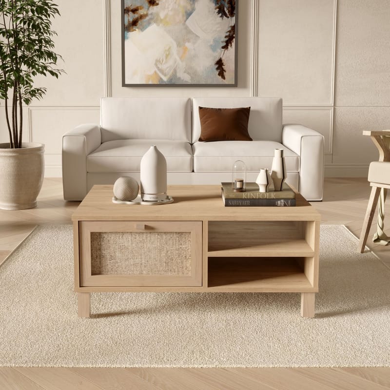 Sofabord Hanah Home Dune (90 x 38,6 x 60 cm) Eg - Eg - Møbler - Borde - Sofabord