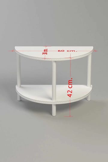 Sofabord Hanah Home Peka Cube (60 x 42 x 30 cm) Antracit - Antracit - Møbler - Borde - Sofabord