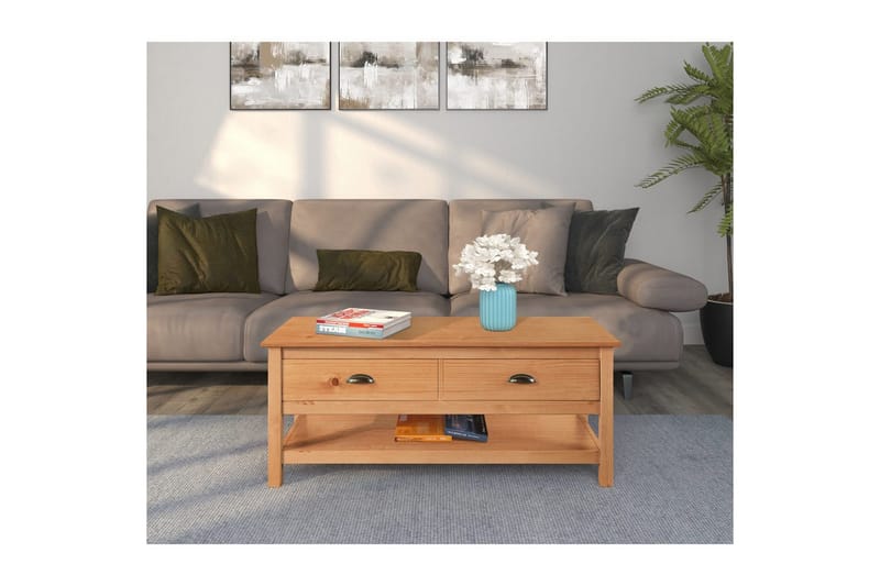 Sofabord Harry Bejdset/Voks - Bejdset/Voks - Møbler - Borde - Sofabord
