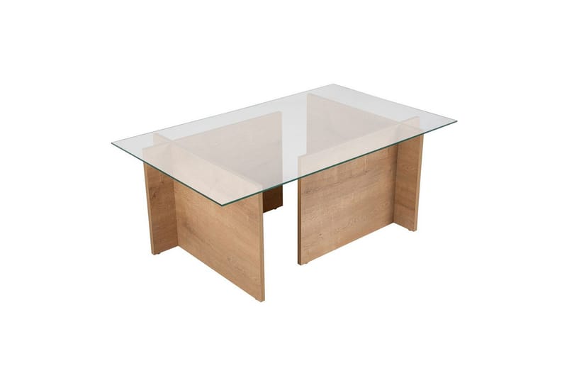 Sofabord Haruto Honey Oak - Honey Oak - Møbler - Borde - Sofabord