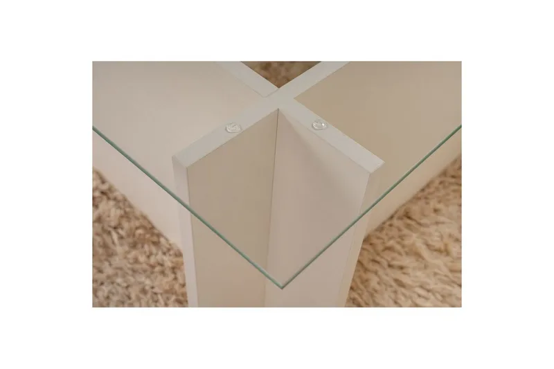 Sofabord Haruto Træ Hvid - Træ Hvid - Møbler - Borde - Sofabord