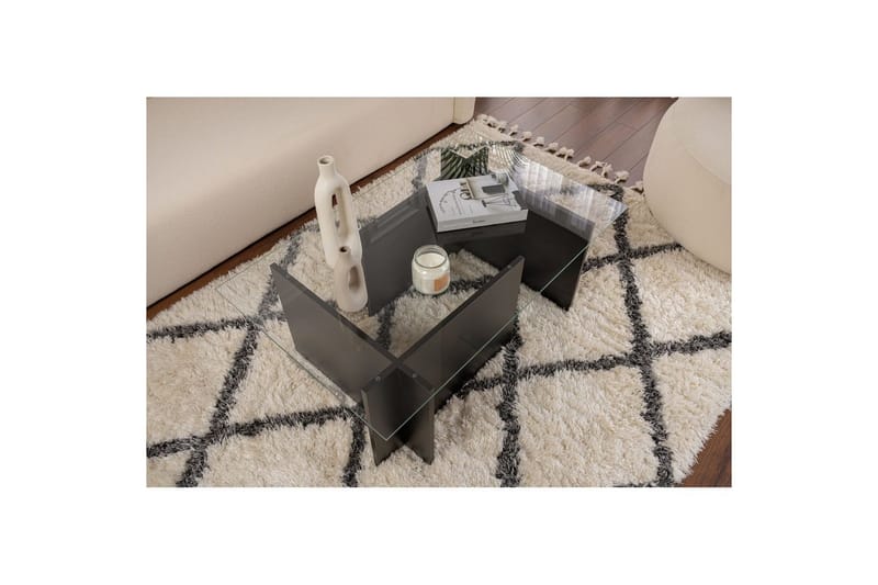 Sofabord Haruto Træ Sort - Træ Sort - Møbler - Borde - Sofabord