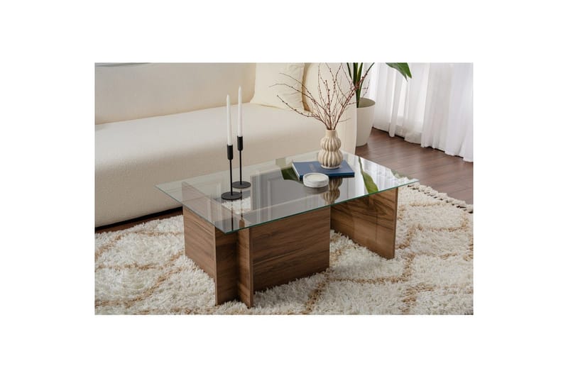 Sofabord Haruto Valnød - Valnød - Møbler - Borde - Sofabord