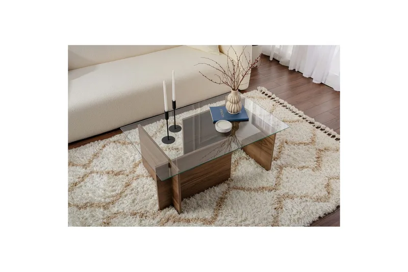 Sofabord Haruto Valnød - Valnød - Møbler - Borde - Sofabord