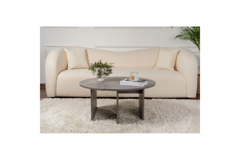 Sofabord Haruya Betongrå - Betongrå - Møbler - Borde - Sofabord