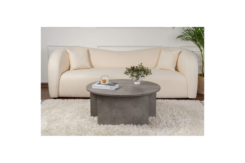 Sofabord Haruya Betongrå - Betongrå - Møbler - Borde - Sofabord