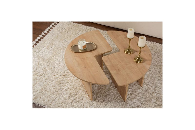 Sofabord Haruya Eg - Eg - Møbler - Borde - Sofabord
