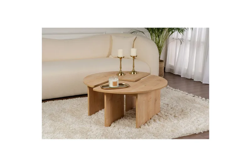 Sofabord Haruya Eg - Eg - Møbler - Borde - Sofabord