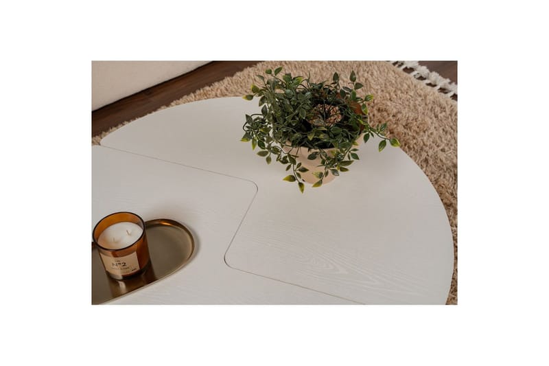 Sofabord Haruya Træ Hvid - Træ Hvid - Møbler - Borde - Sofabord