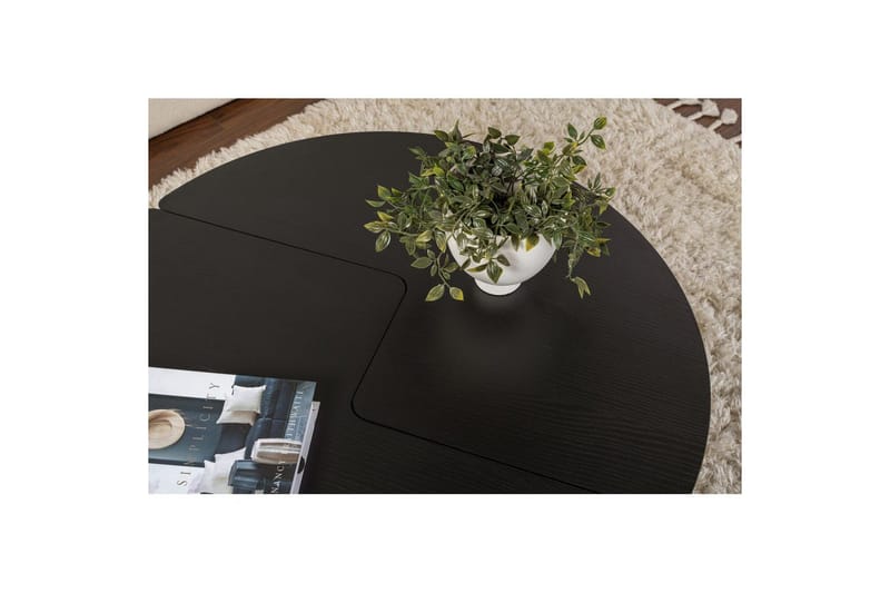 Sofabord Haruya Træ Sort - Træ Sort - Møbler - Borde - Sofabord