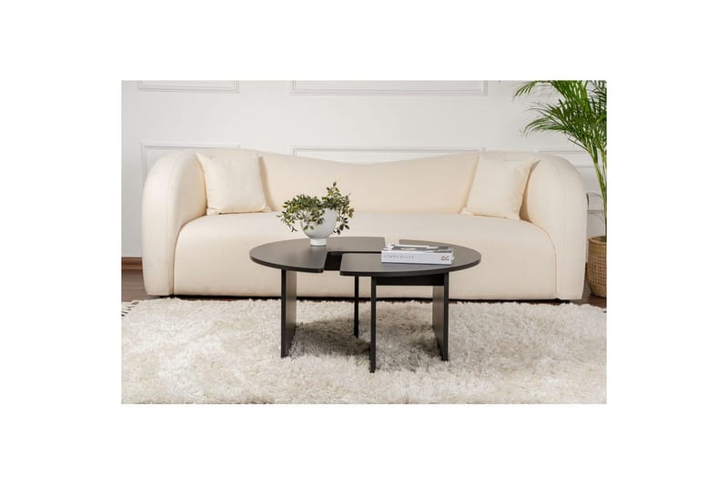 Sofabord Haruya Træ Sort - Træ Sort - Møbler - Borde - Sofabord