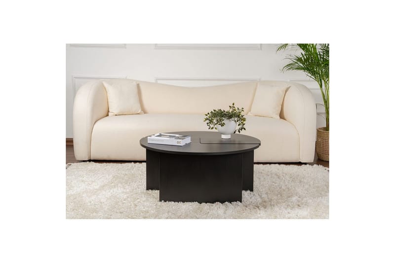 Sofabord Haruya Træ Sort - Træ Sort - Møbler - Borde - Sofabord