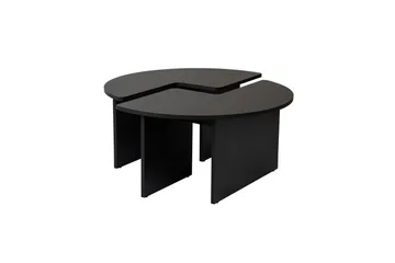 Sofabord Haruya Træ Sort