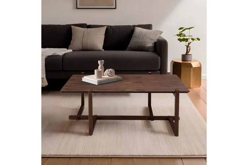 Sofabord Harven Valnød - Mellemfarvet træ - Møbler - Borde - Sofabord