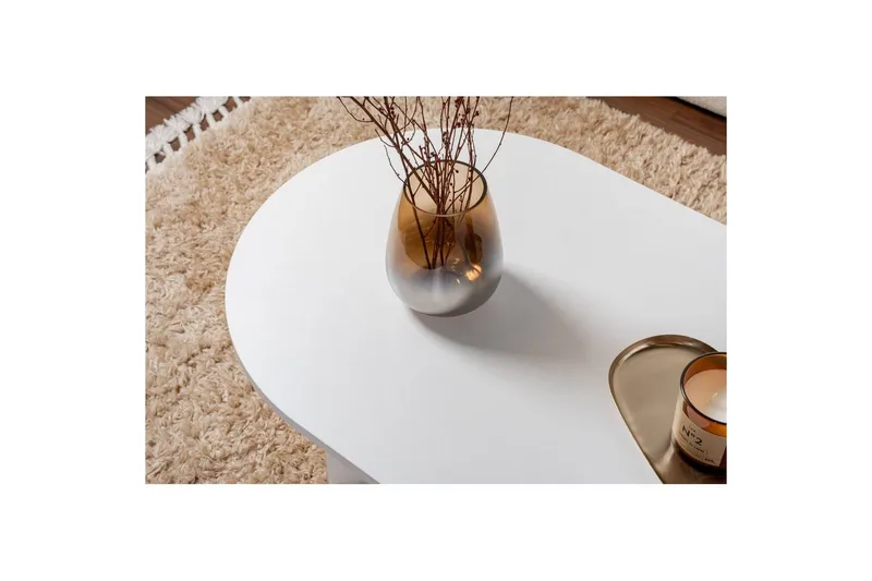 Sofabord Hasina Hvid - Hvid - Møbler - Borde - Sofabord