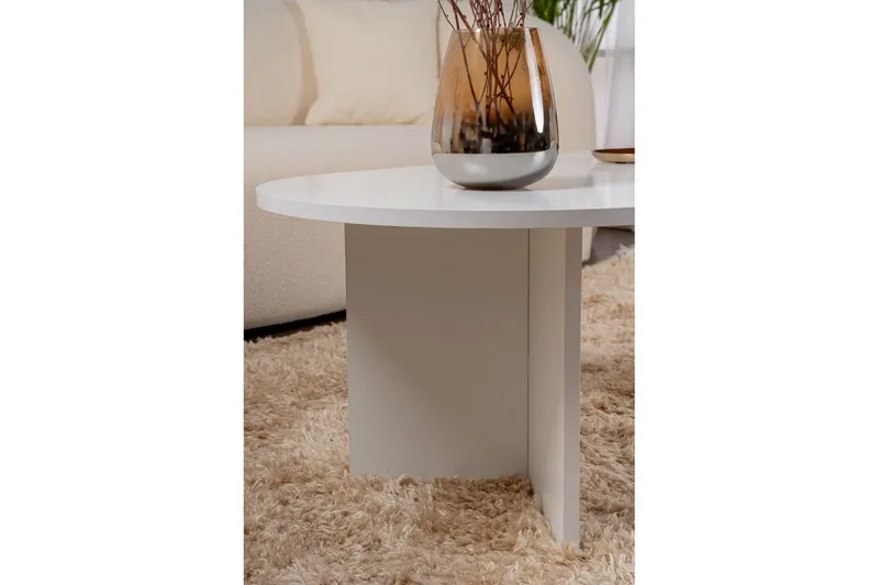 Sofabord Hasina Hvid - Hvid - Møbler - Borde - Sofabord