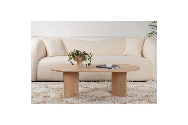 Sofabord Hasina Safir Eg - Safir Eg - Møbler - Borde - Sofabord