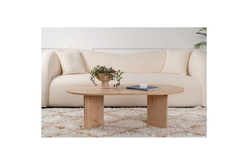 Sofabord Hasina Safir Eg - Safir Eg - Møbler - Borde - Sofabord