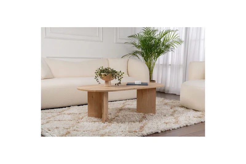 Sofabord Hasina Safir Eg - Safir Eg - Møbler - Borde - Sofabord