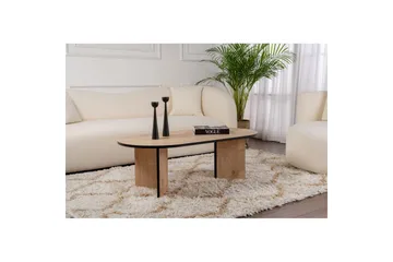 Sofabord Hasina Safir Eg Sort - Safir Eg Sort - Møbler - Borde - Sofabord