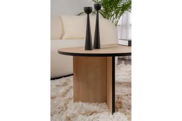 Sofabord Hasina Safir Eg Sort - Safir Eg Sort - Møbler - Borde - Sofabord