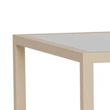 Hasslevik Sofabord 90 cm - Klar/Grå - Møbler - Borde - Sofabord