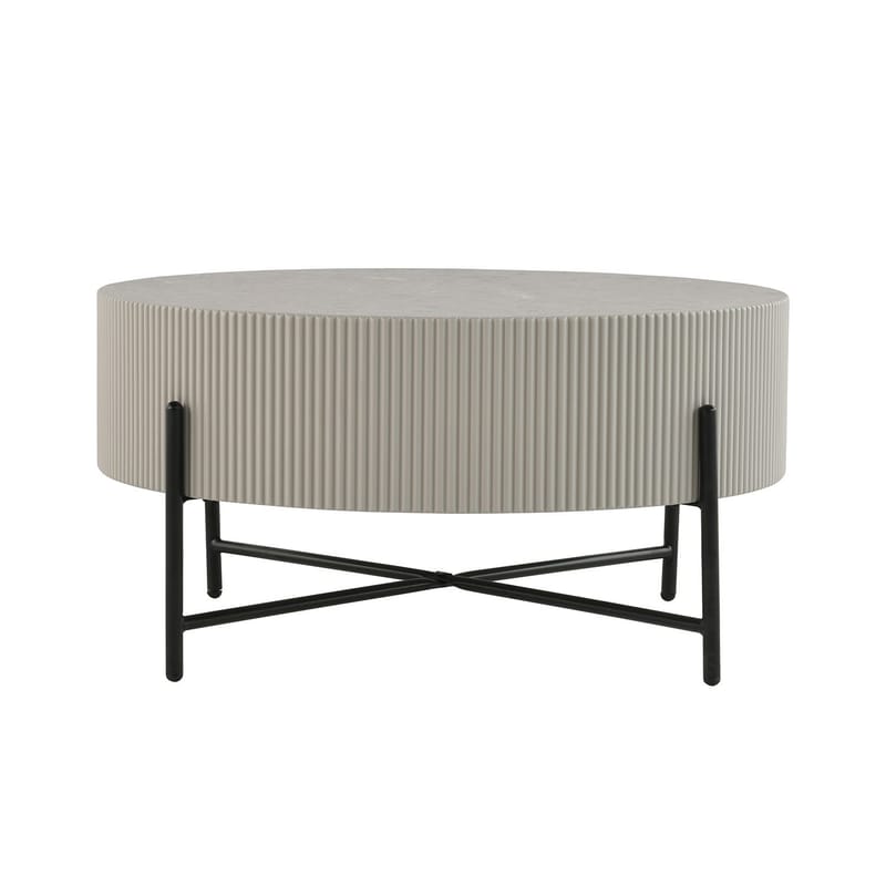 Sofabord HOME4YOU Asher D80x40 cm grå - Grå - Møbler - Borde - Sofabord