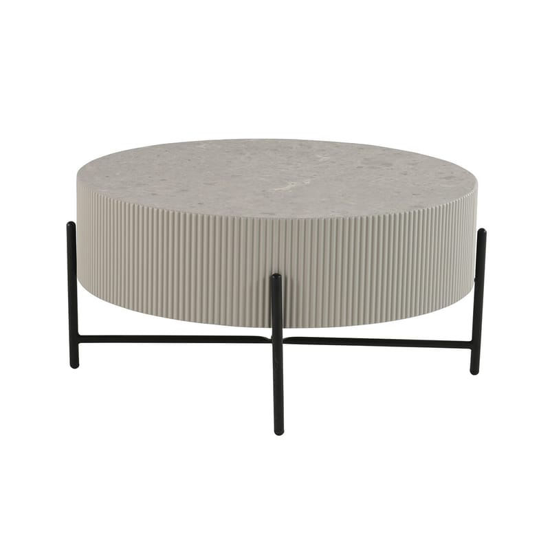 Sofabord HOME4YOU Asher D80x40 cm grå - Grå - Møbler - Borde - Sofabord