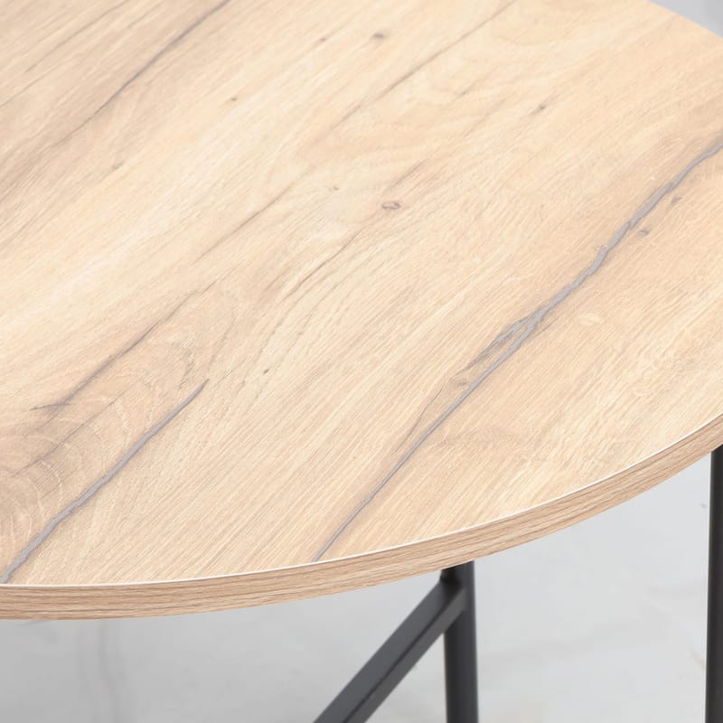 Sofabord HOME4YOU Hannes 60x60x48 cm Rustik melamin - rustik melamin - Møbler - Borde - Sofabord