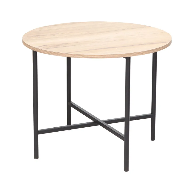 Sofabord HOME4YOU Hannes 60x60x48 cm Rustik melamin, rustik melamin