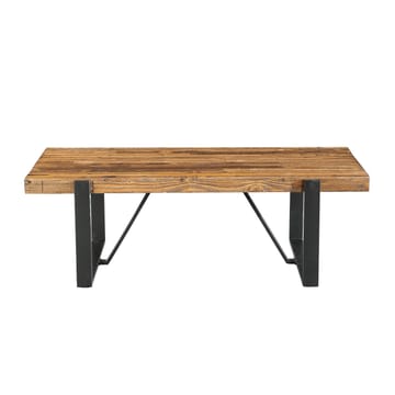 Sofabord HOME4YOU Ironbridge 132x66x43,5 cm fyr - Brun - Møbler - Borde - Sofabord