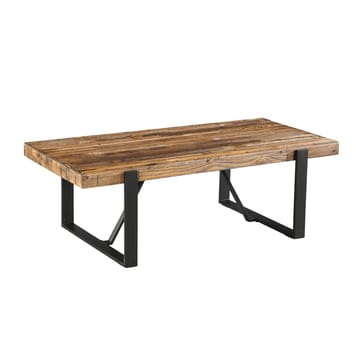 Sofabord HOME4YOU Ironbridge 132x66x43,5 cm fyr - Brun - Møbler - Borde - Sofabord