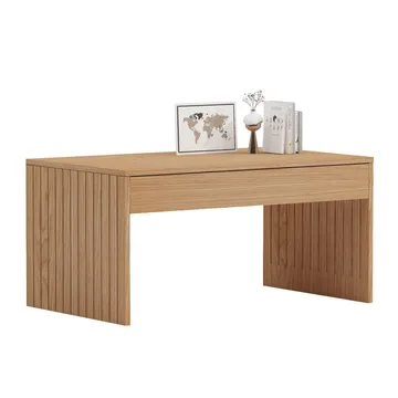 Sofabord HOME4YOU Sunny 100x60x50 cm Melamin Eg - Melamin eg - Møbler - Borde - Sofabord