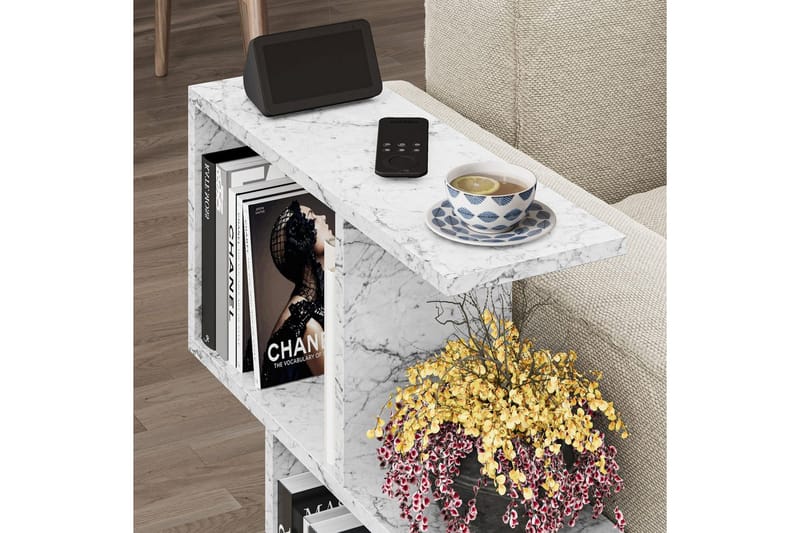 Sofabord Homemania Carrara Marmor - Carrara Marmor - Møbler - Borde - Sofabord