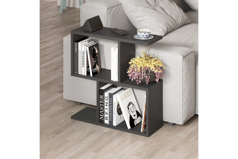 Sofabord Homemania Silkeblød sort - Silkeblød sort - Møbler - Borde - Sofabord